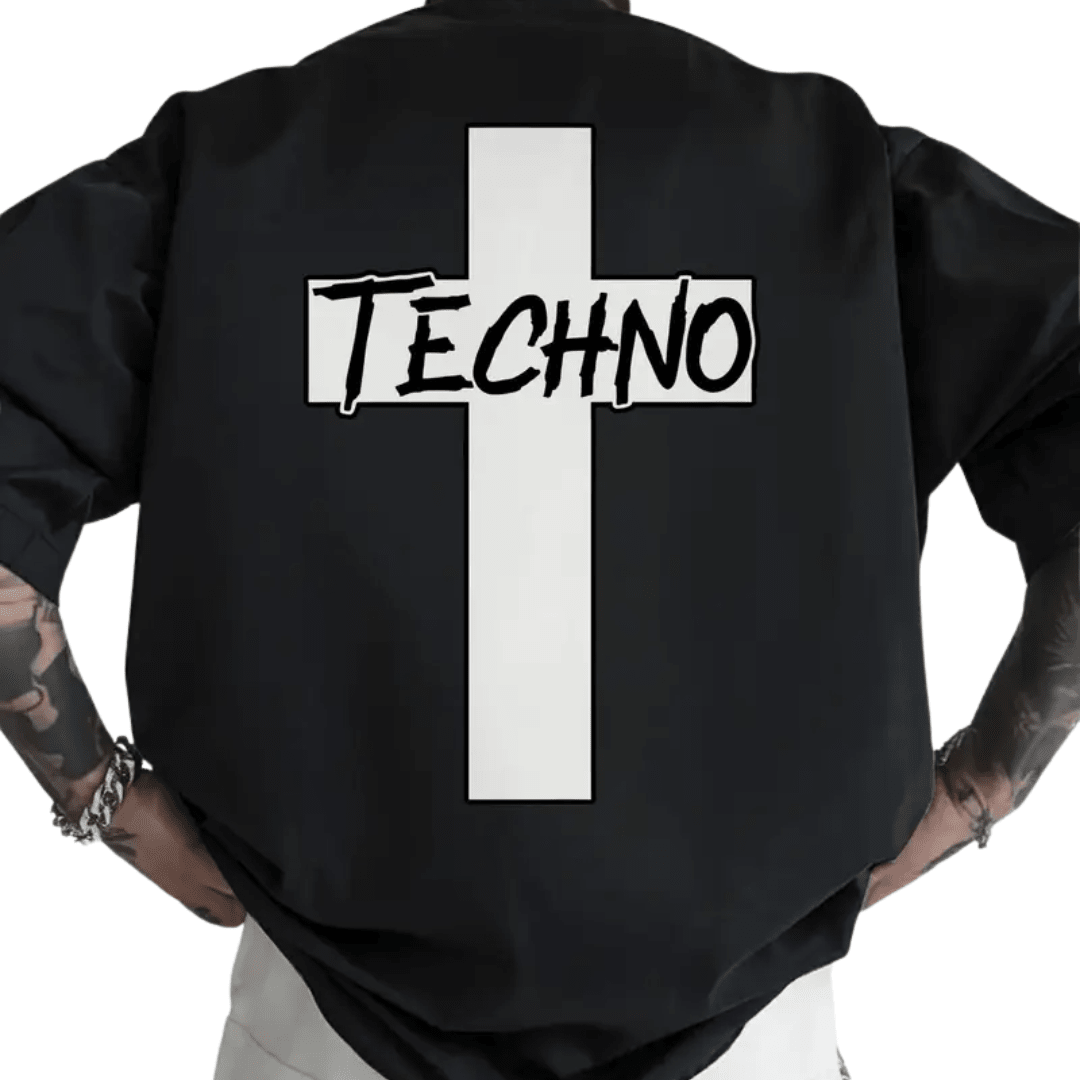 Oversize Techno T-Shirt - FestivalStuff