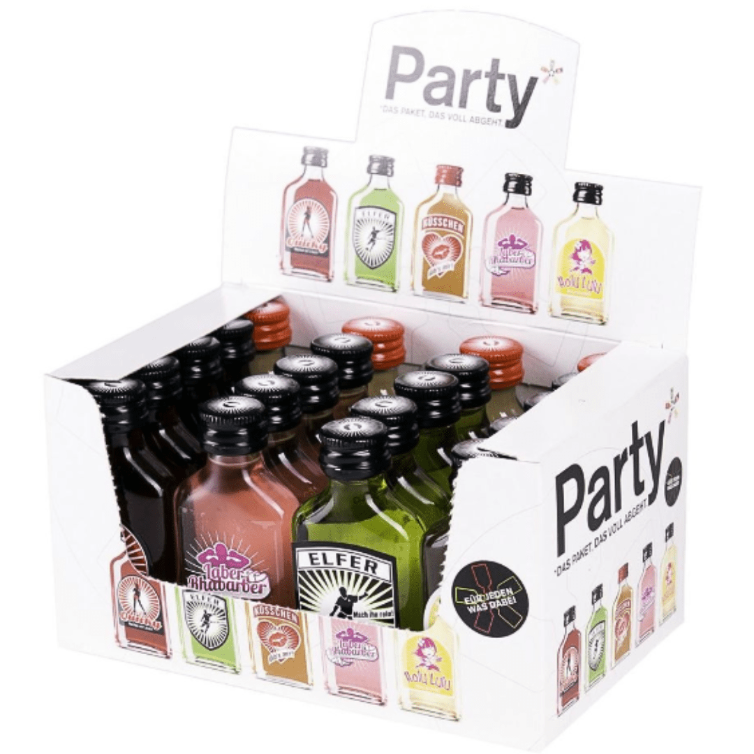 PARTY - PAKET 0,02 L Glas - FestivalStuff