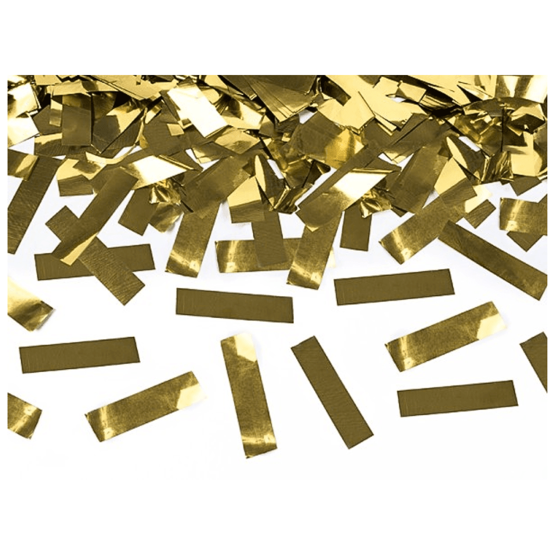 Party Popper Metallic Konfetti 40cm - FestivalStuff