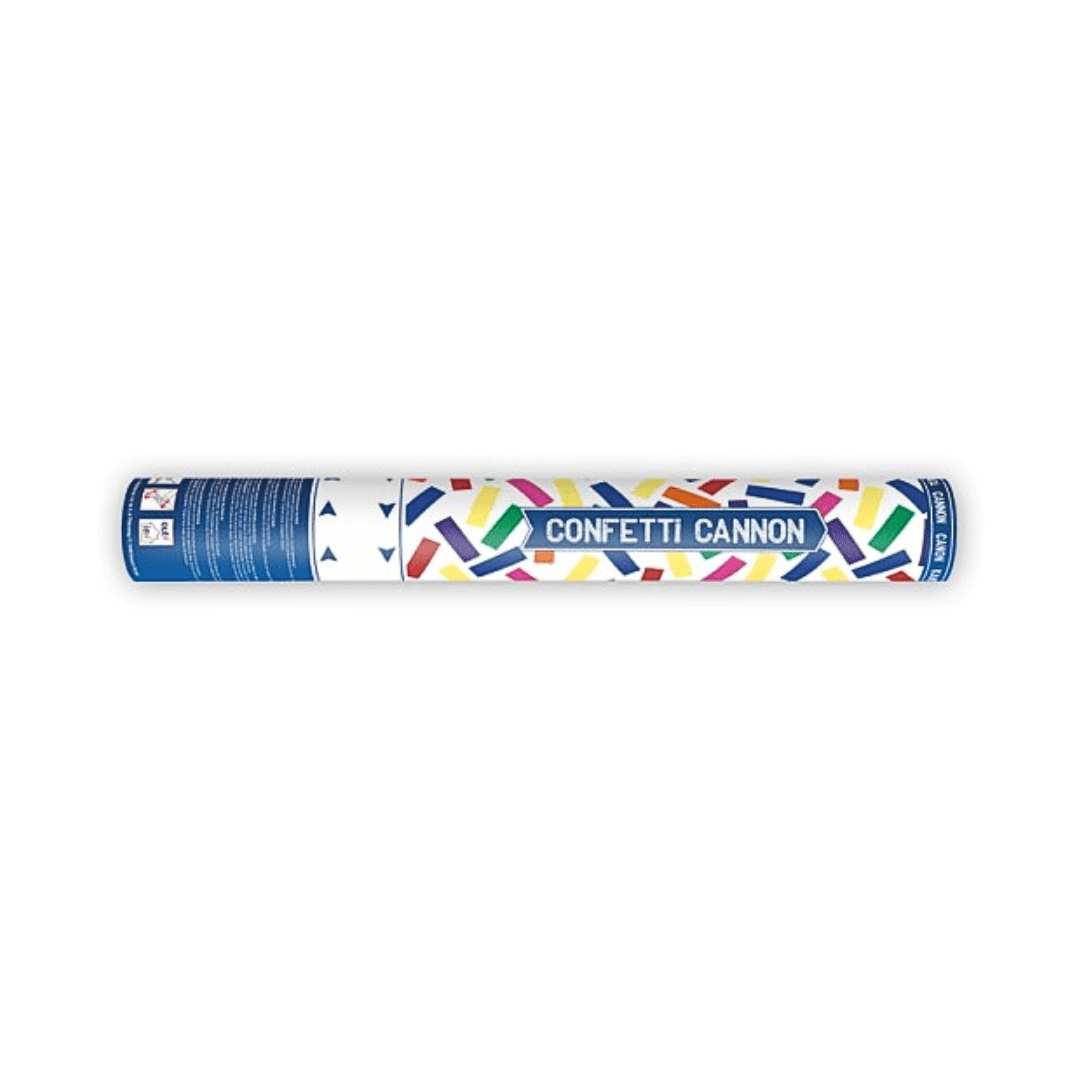 Party Popper Paper multicolour Konfetti 40cm - FestivalStuff