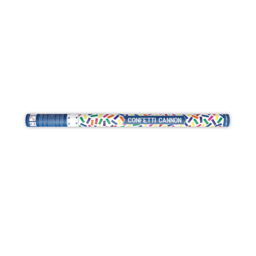 Party Popper Paper multicolour Konfetti 80cm - FestivalStuff