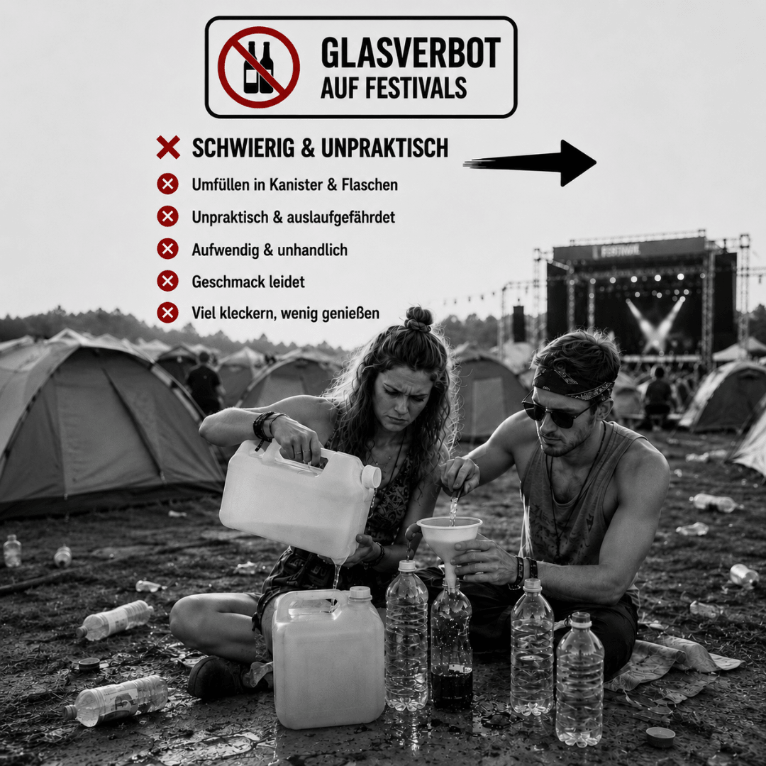 Party Tap 4L Festival Zapfanlage – Getränkefass Komplettset - FestivalStuff