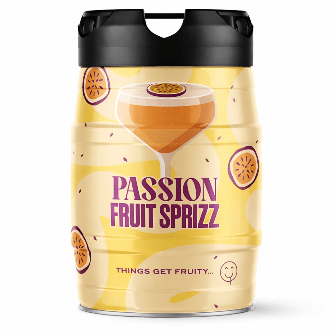 Passion Fruit Sprizz 5 Liter Fass - FestivalStuff