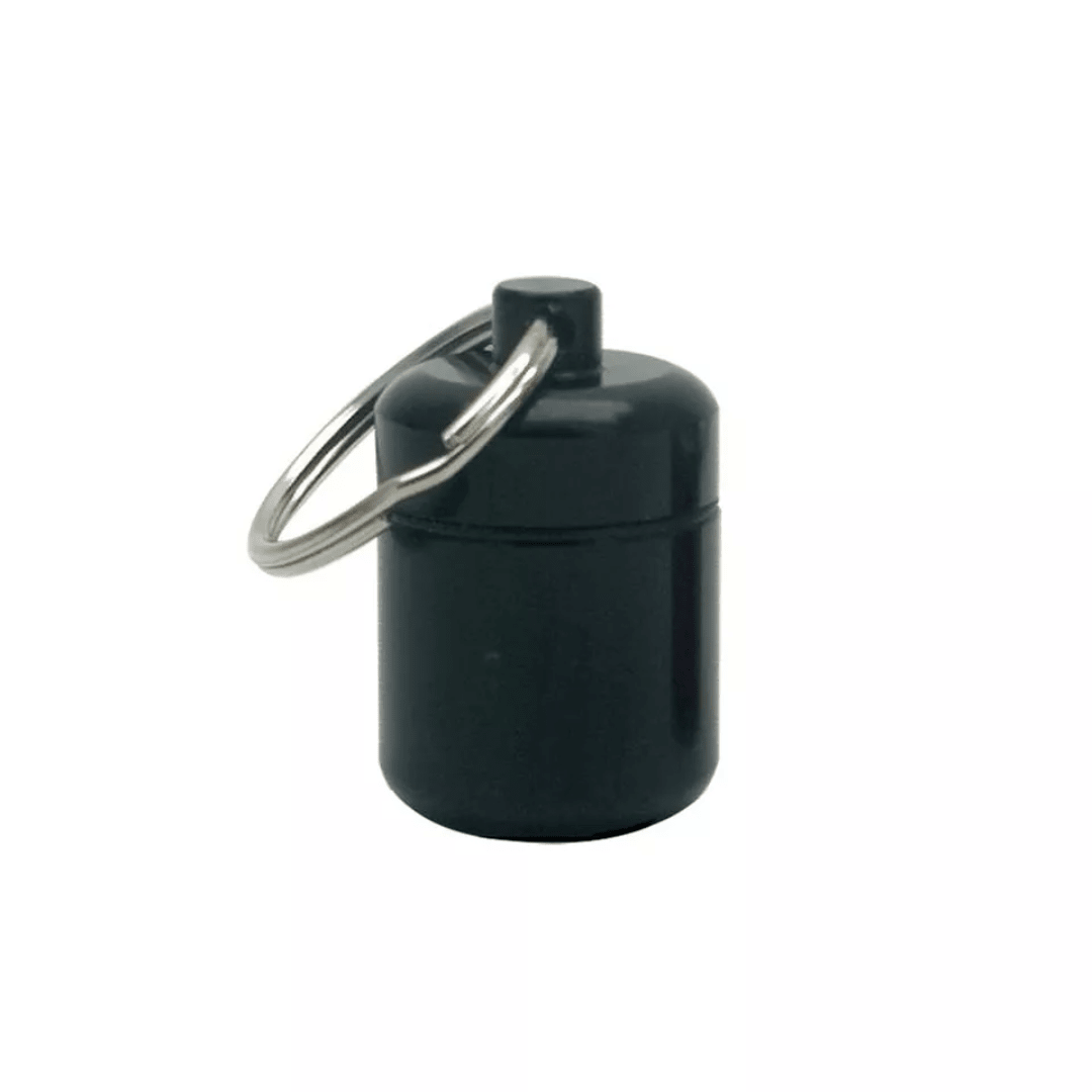 Pillenbox Schlüsselanhänger Aluminium - FestivalStuff