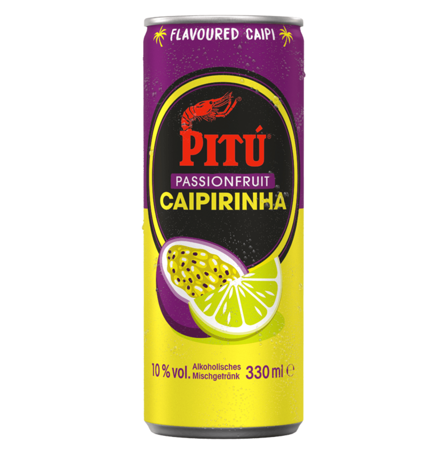 PITÚ Passionfruit Caipirinha Ready to Drink - FestivalStuff
