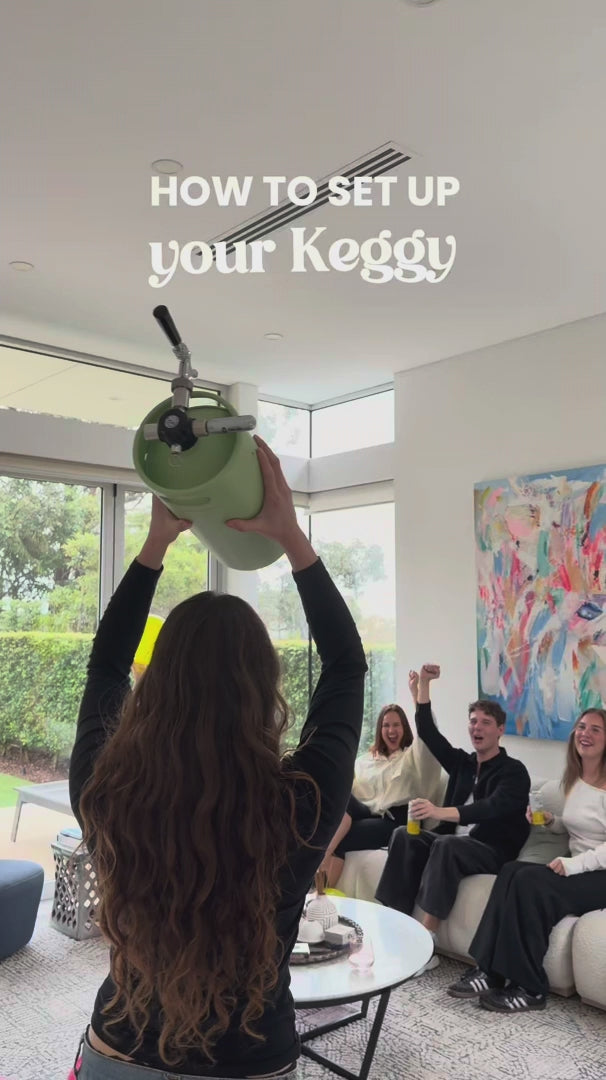 Video laden: Keggo 4L Schwarz – Mobiles Cocktail- &amp; Spritzfass