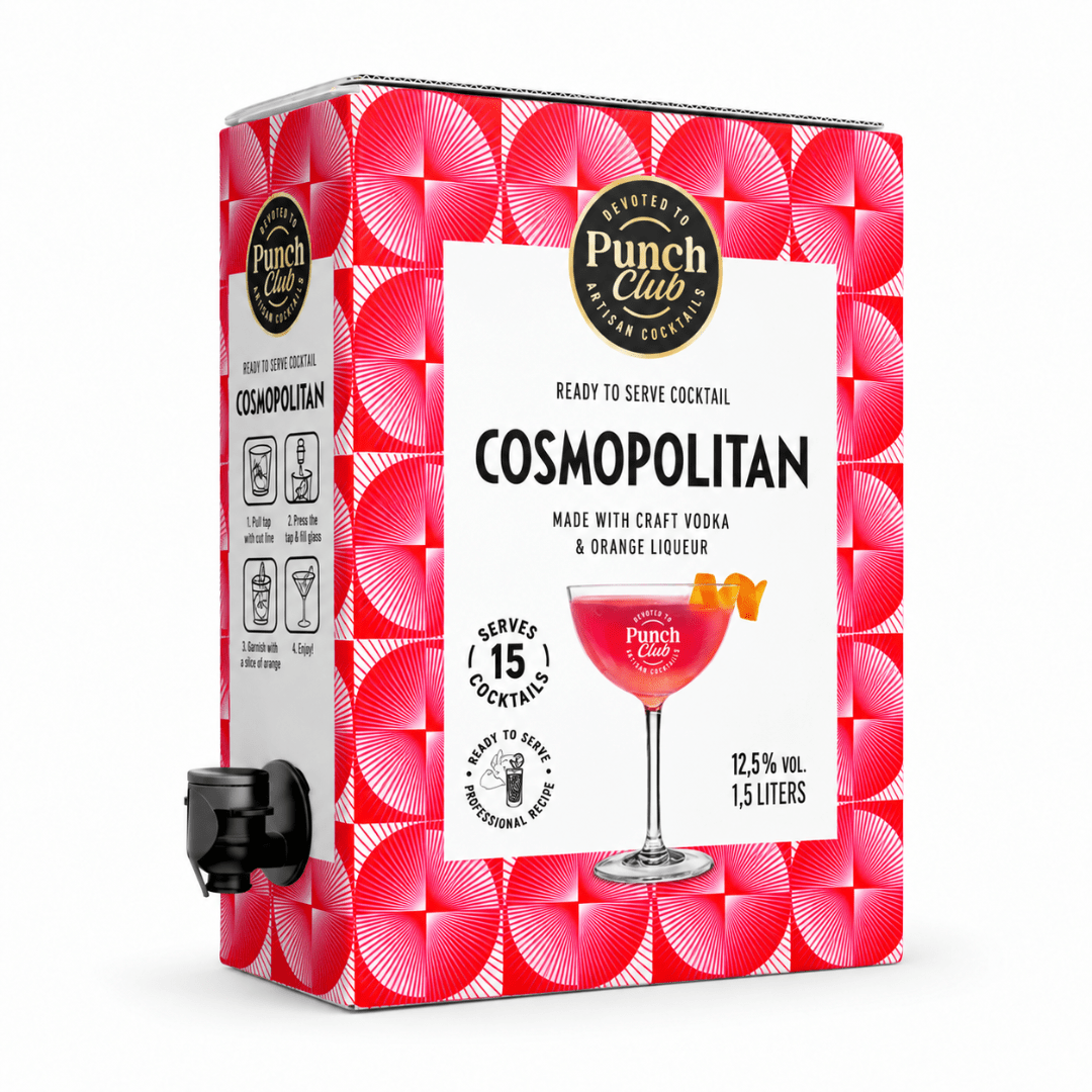 Punch Club Cosmopolitan Cocktail Bag in Box 1,5 l - FestivalStuff