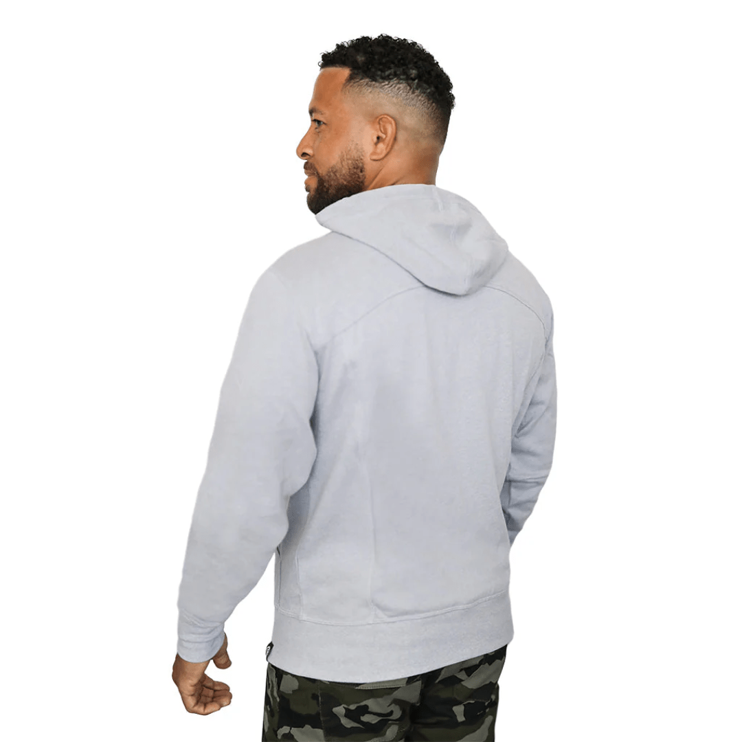 Quikflip Zip Hoodie Hellgrau - FestivalStuff