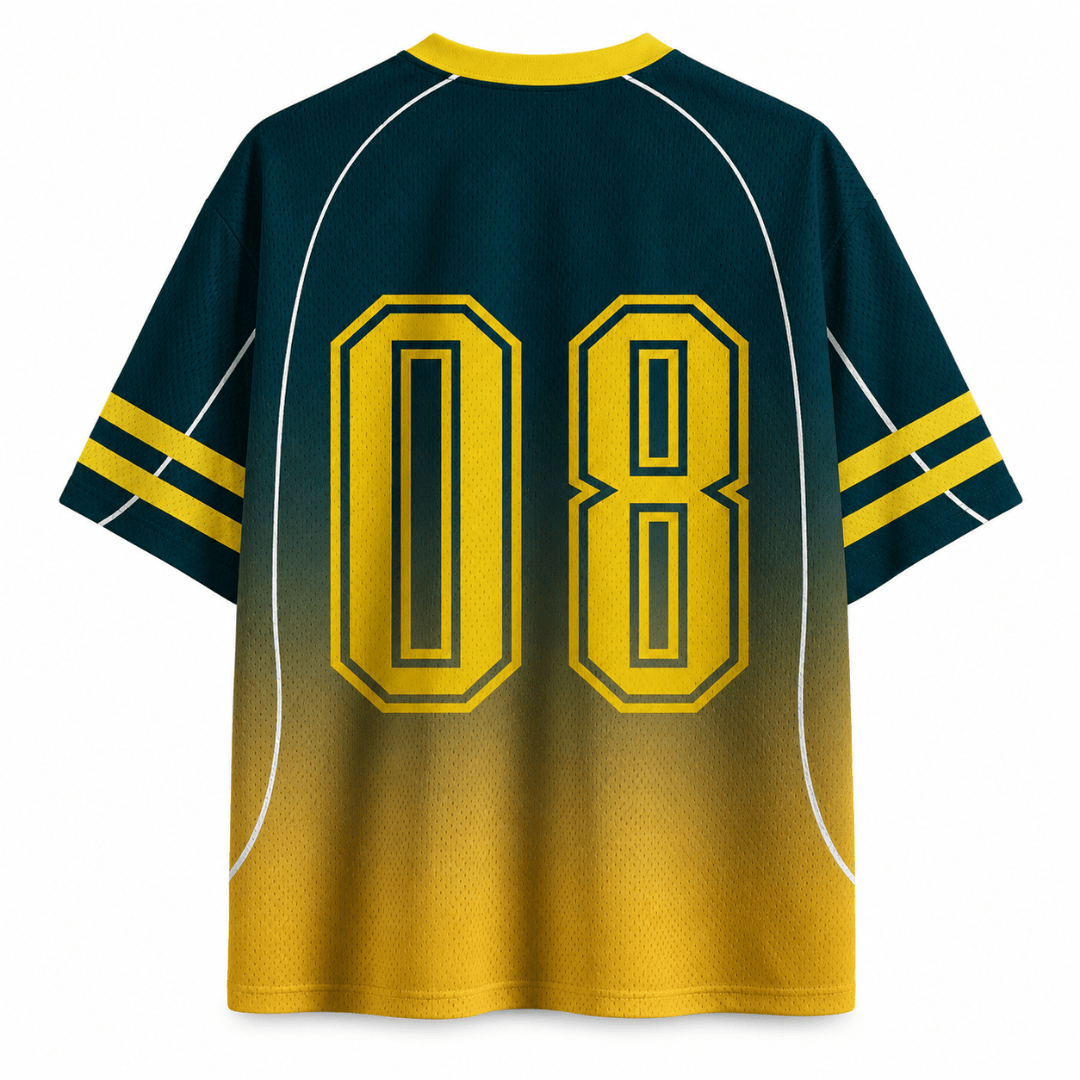 Rave Jersey Keta Grün Gelb - FestivalStuff
