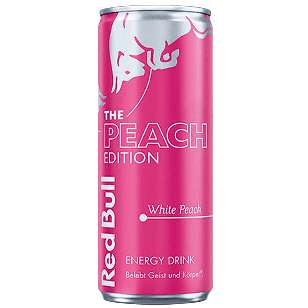 Red Bull Energy Drink White Peach - FestivalStuff