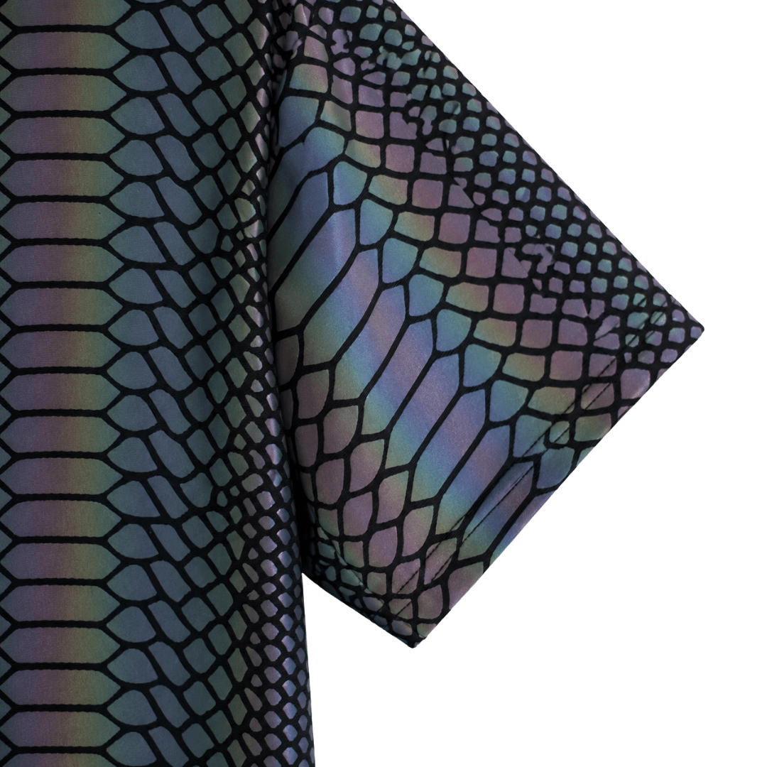 Reflektierendes T-Shirt Neon Snake - FestivalStuff