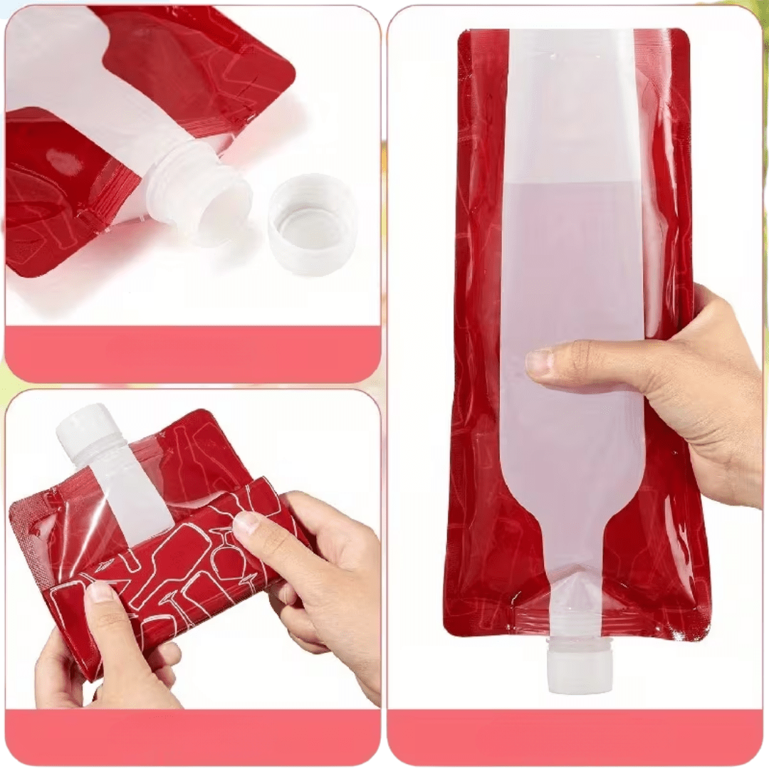 Rollbare Weinflasche 750 ml - FestivalStuff