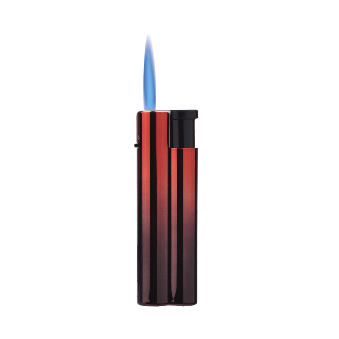 Rundes Jet Flame Rot - FestivalStuff