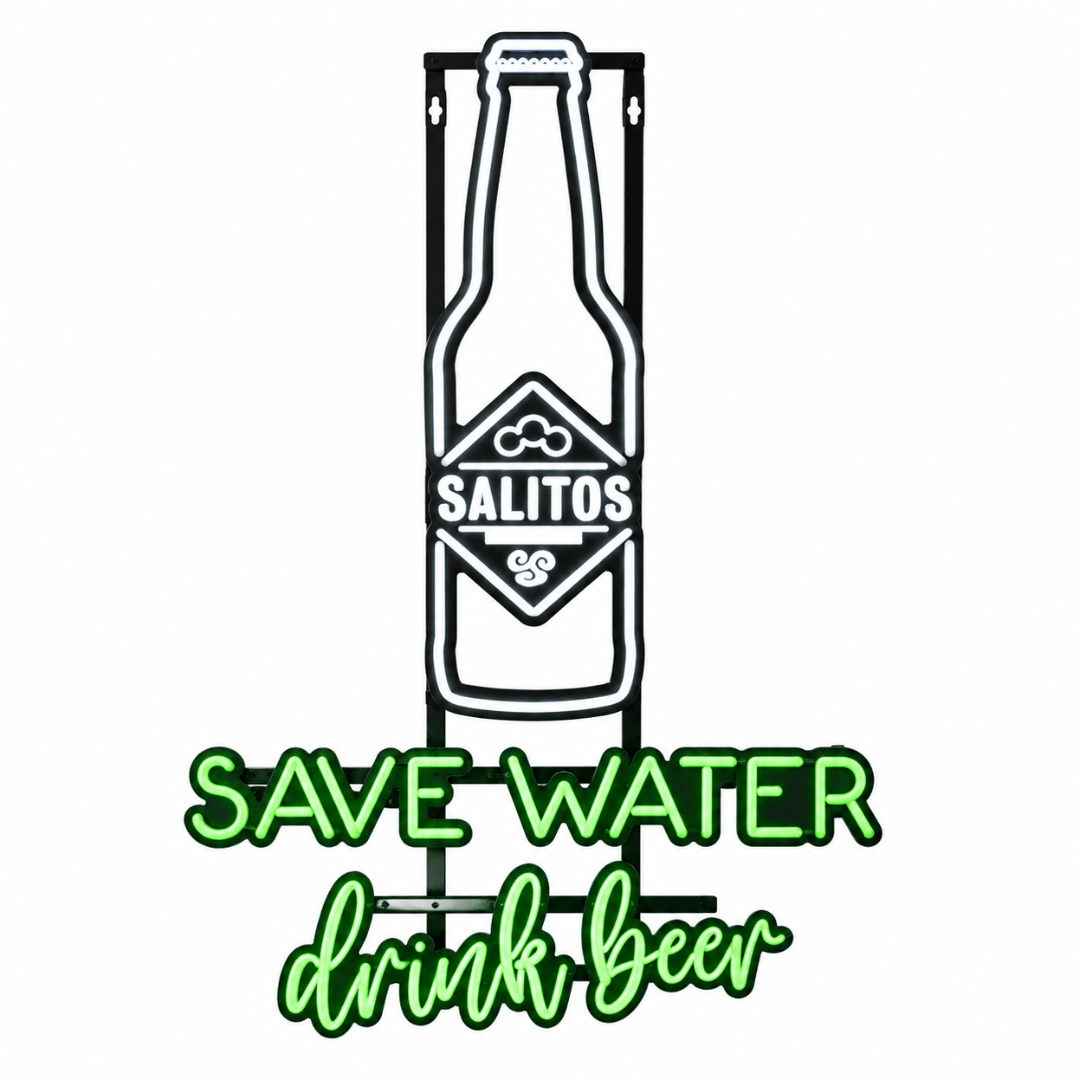 SALITOS LED Neon Sign Drink Beer - FestivalStuff