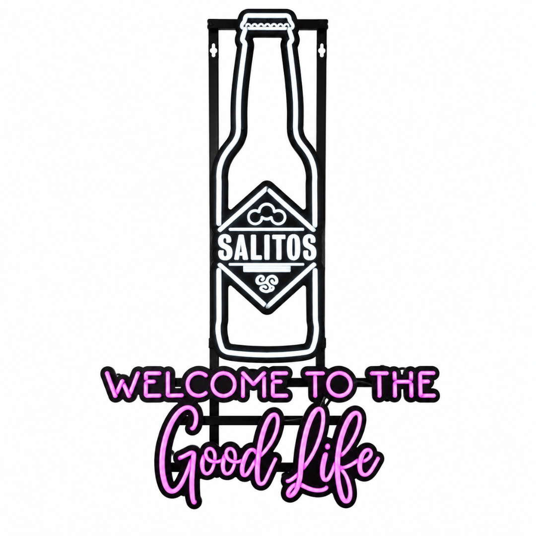 SALITOS LED Neon Sign „Good Life“ - FestivalStuff