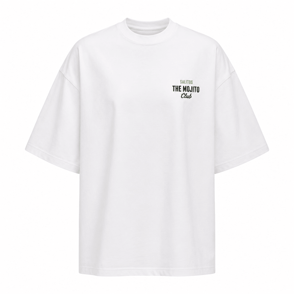 SALITOS Mojito Club Oversize Shirt Weiß - FestivalStuff