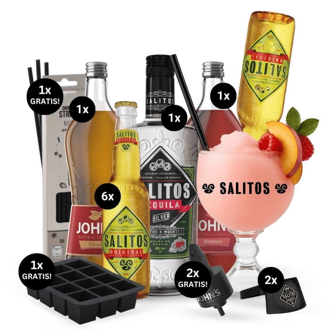 SALITOS Salrita - Cocktail - Paket PEACHY BERRY - FestivalStuff