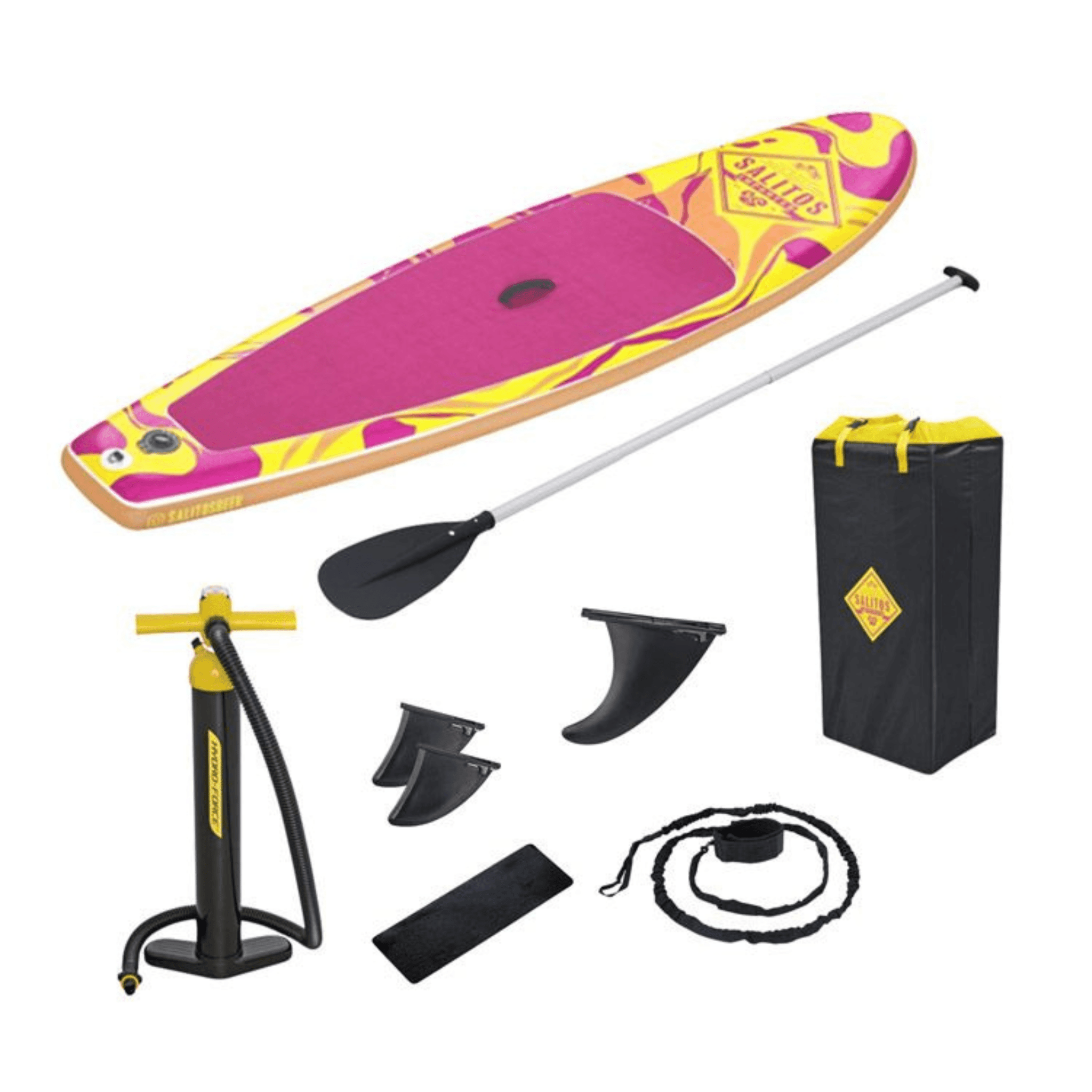 SALITOS SUP Stand - Up - Paddle - Board Pink Komplettset - FestivalStuff