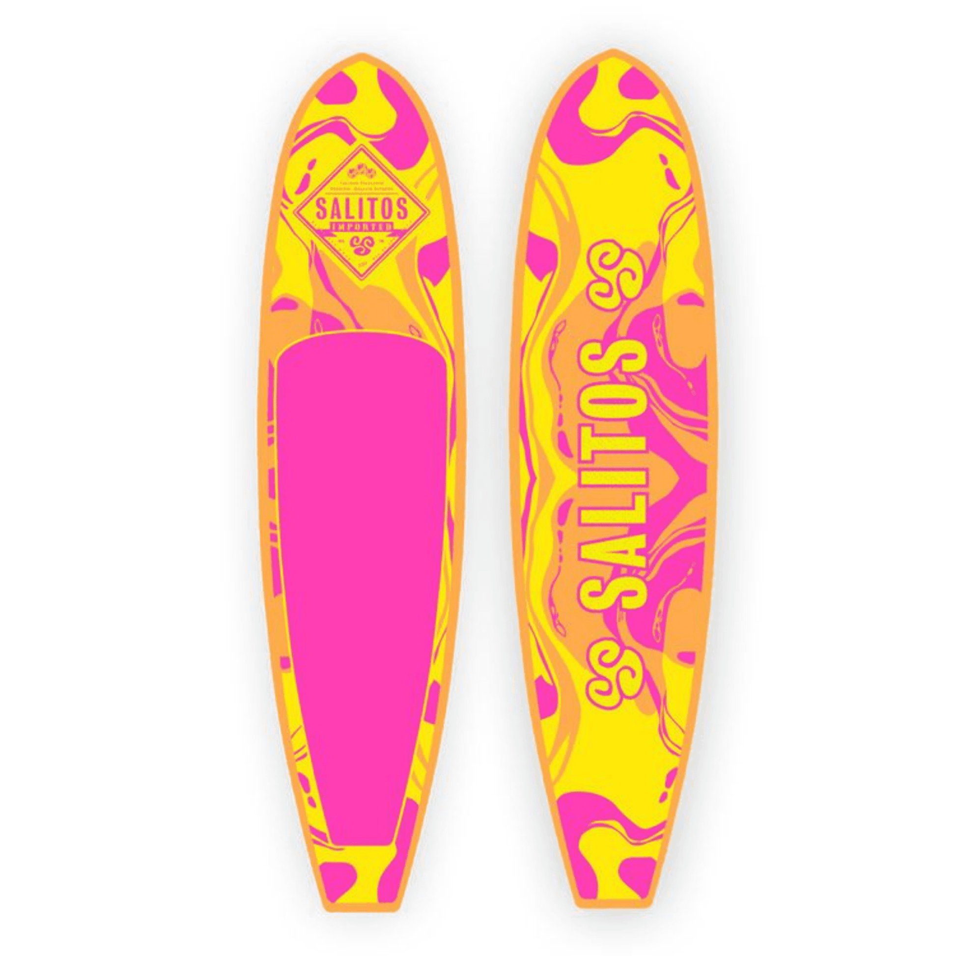 SALITOS SUP Stand - Up - Paddle - Board Pink Komplettset - FestivalStuff