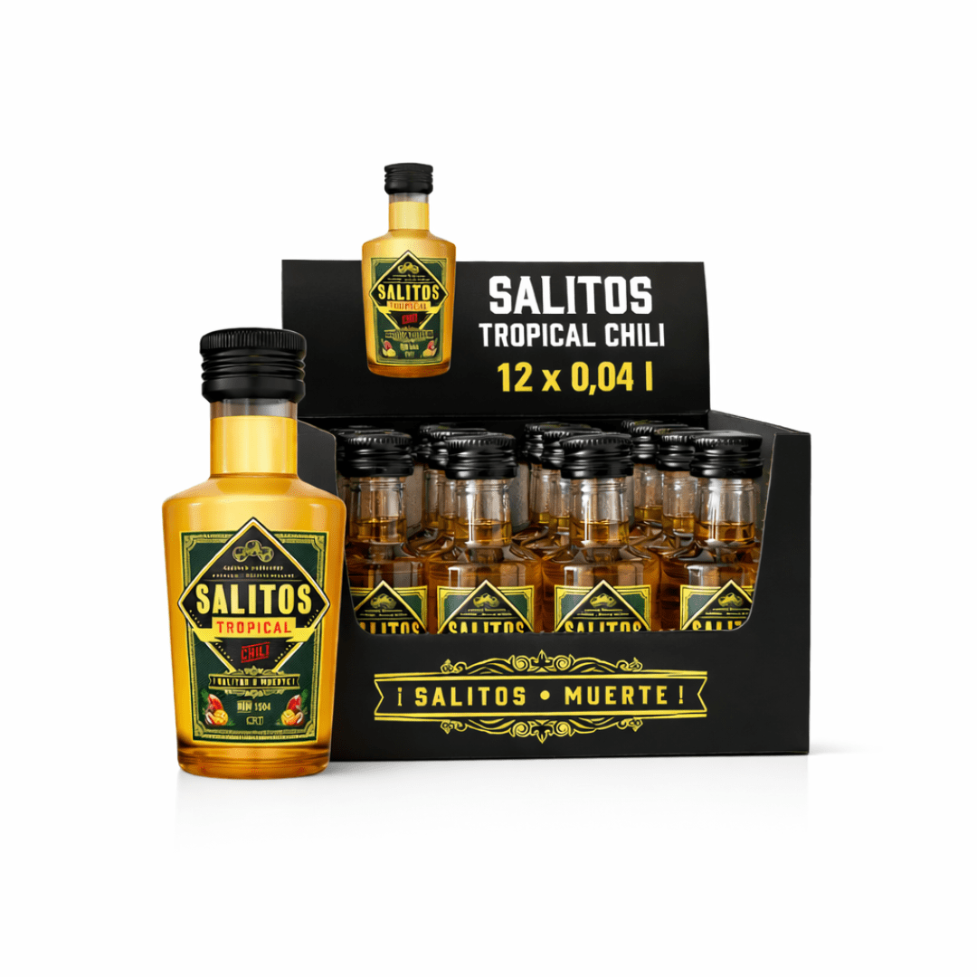 Salitos Tropical Chili Shots 12x4cl - FestivalStuff