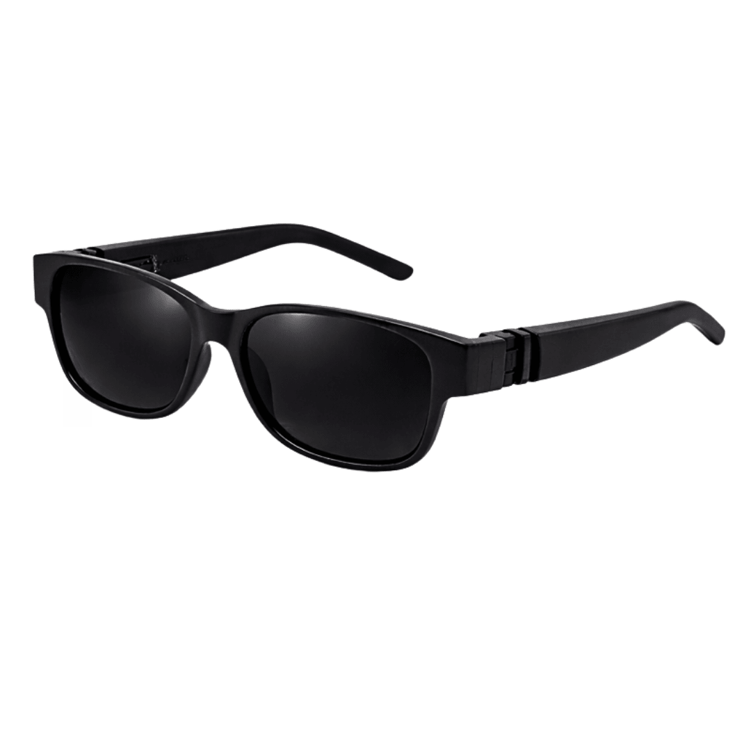 Schwarze Sonnenbrille mit Versteck - FestivalStuff