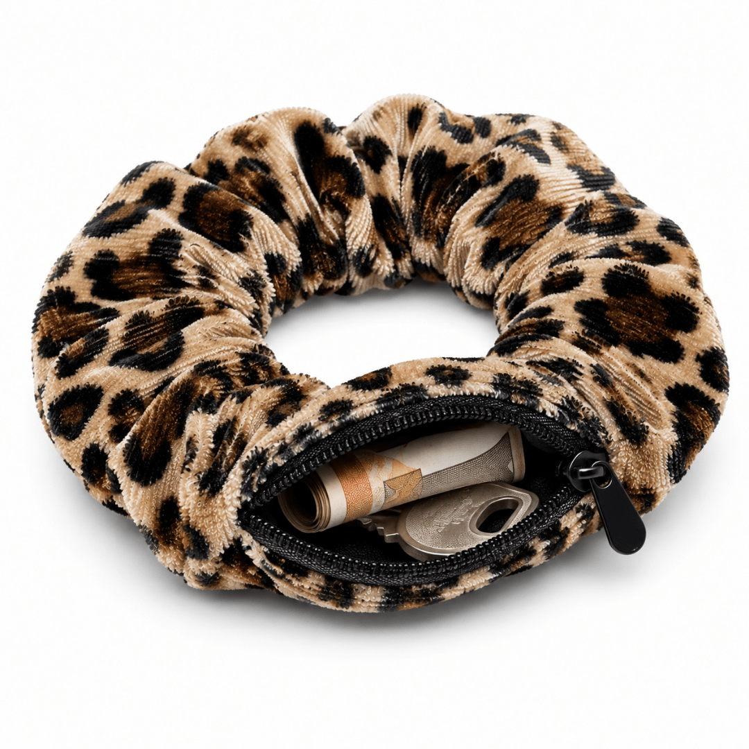 Scrunchie Leo mit Geheimfach - FestivalStuff
