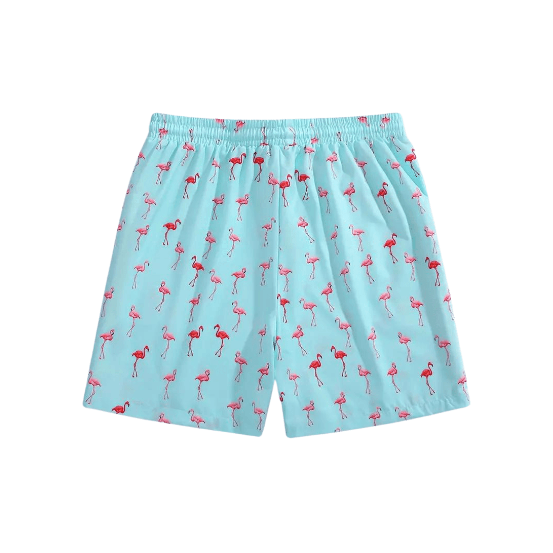 Short Flamingo Design 2 - FestivalStuff