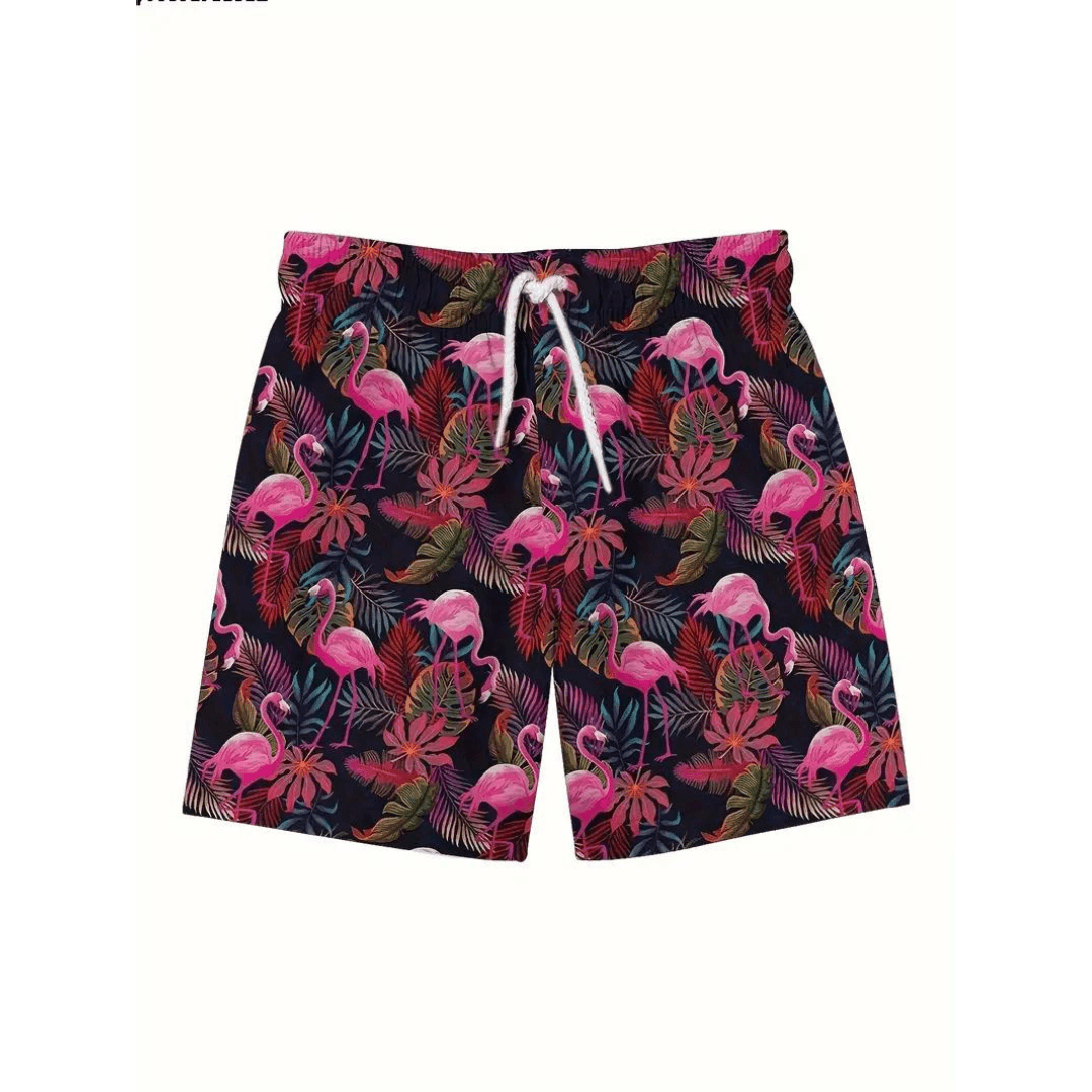 Short Flamingo Design 3 - FestivalStuff