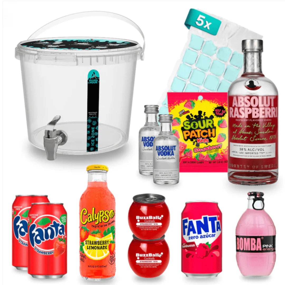 Sip Tank Cocktail Set Berry Punch Absolut - FestivalStuff