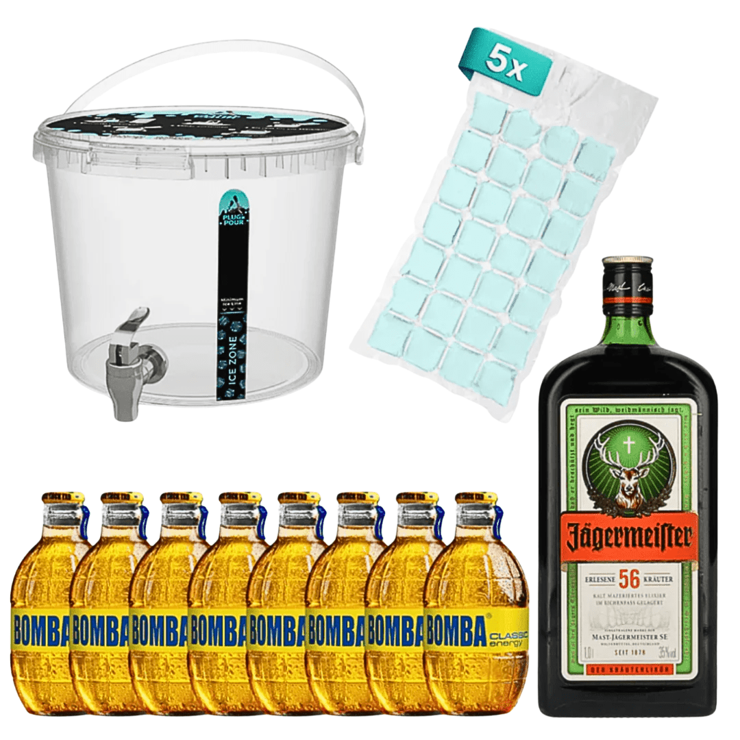 Sip Tank Cocktail Set Jägermeister Bomba Energy - FestivalStuff