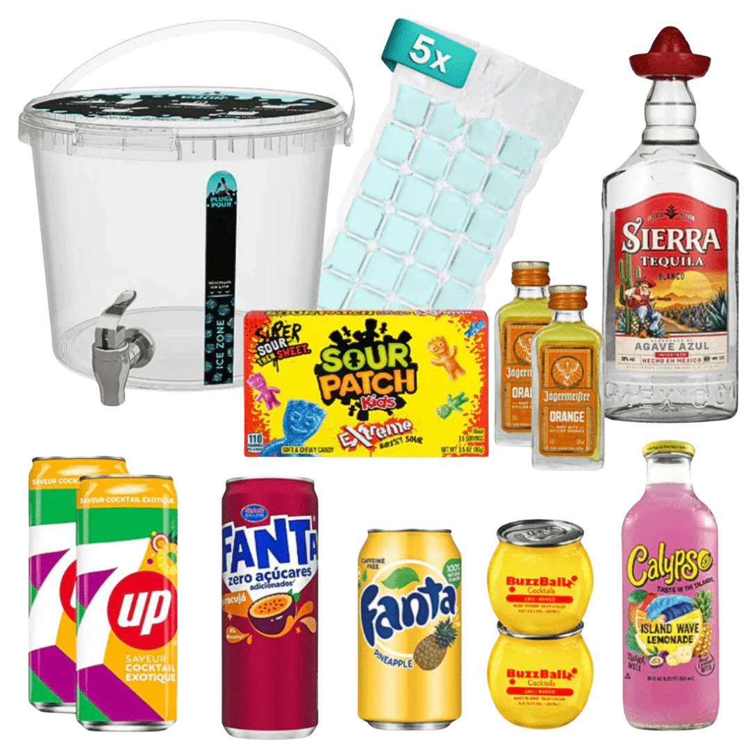 Sip Tank Cocktail Set Lieber Tropen als trocken Sierra - FestivalStuff