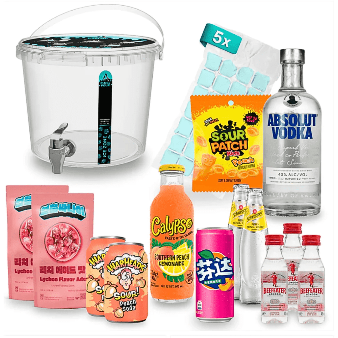 Sip Tank Cocktail Set Peachi Absolut - FestivalStuff
