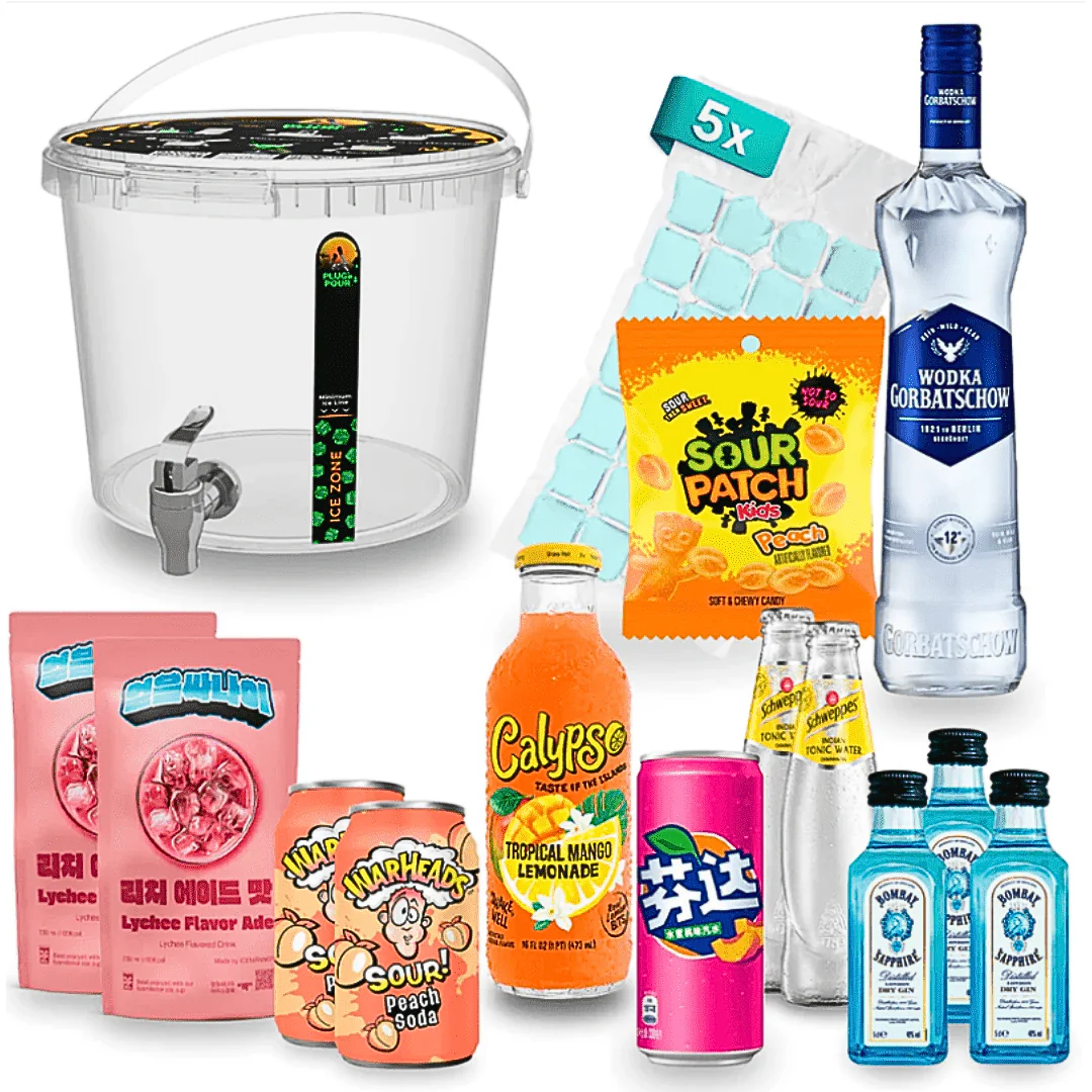 Sip Tank Cocktail Set Peachi Gorbatschow - FestivalStuff