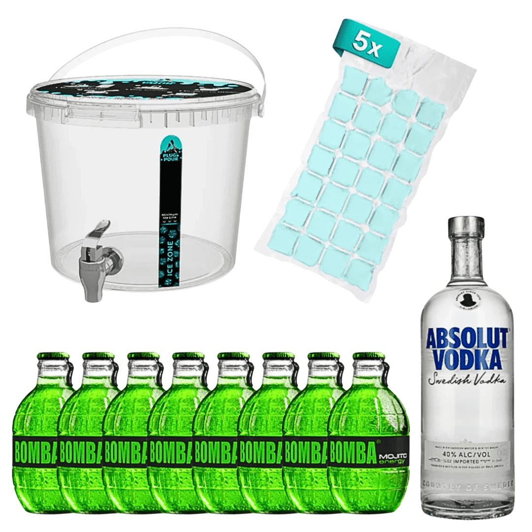 Sip Tank Cocktail Set Vodka E Nuke Bomba Mojito - FestivalStuff