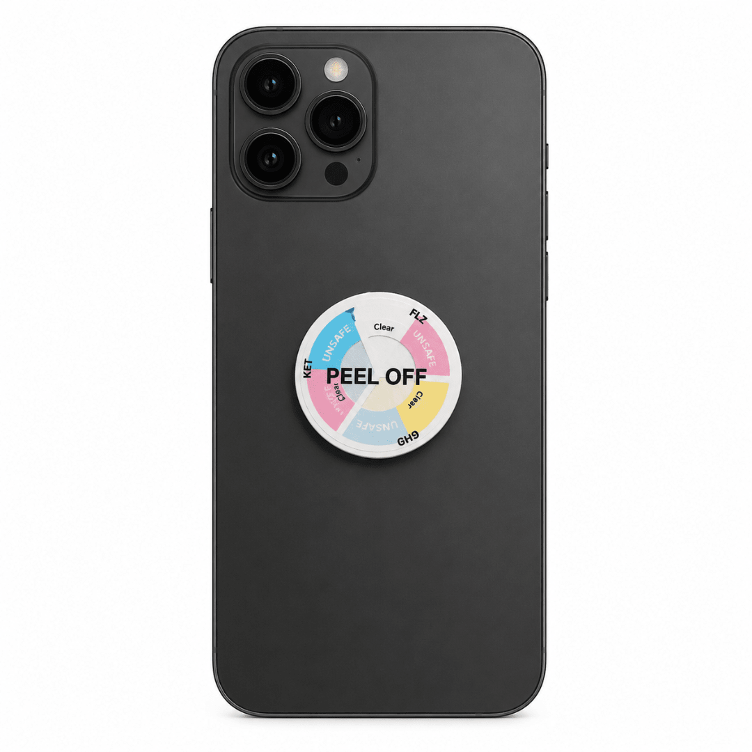 SipGuard Handy - Teststicker – K.O. - Tropfen Schnelltest - FestivalStuff