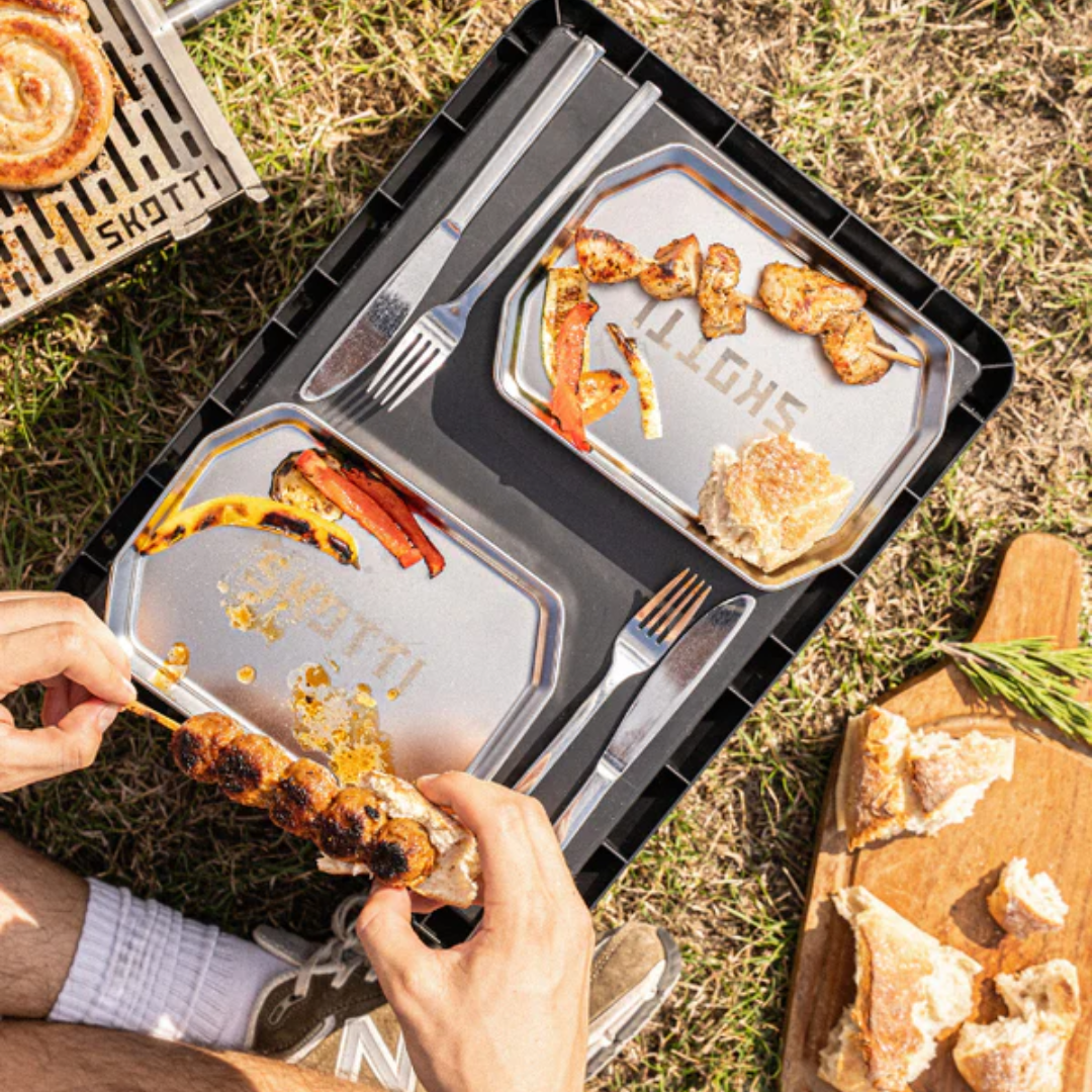 SKOTTI Camping Teller Plade - FestivalStuff