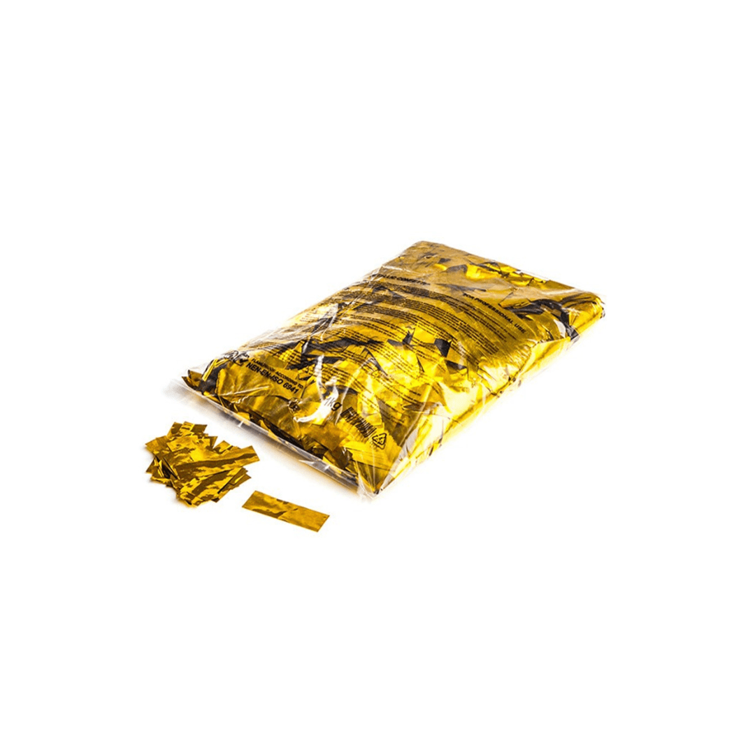 Slowfall Konfetti Rechteckig 55x17 mm Papier & Metallic - FestivalStuff