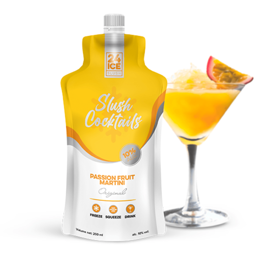 Slush Cocktail Passion Fruit Martini - FestivalStuff