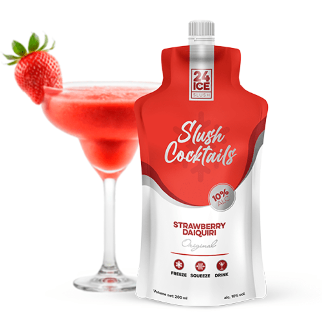 Slush Cocktail Strawberry Daiquiri - FestivalStuff