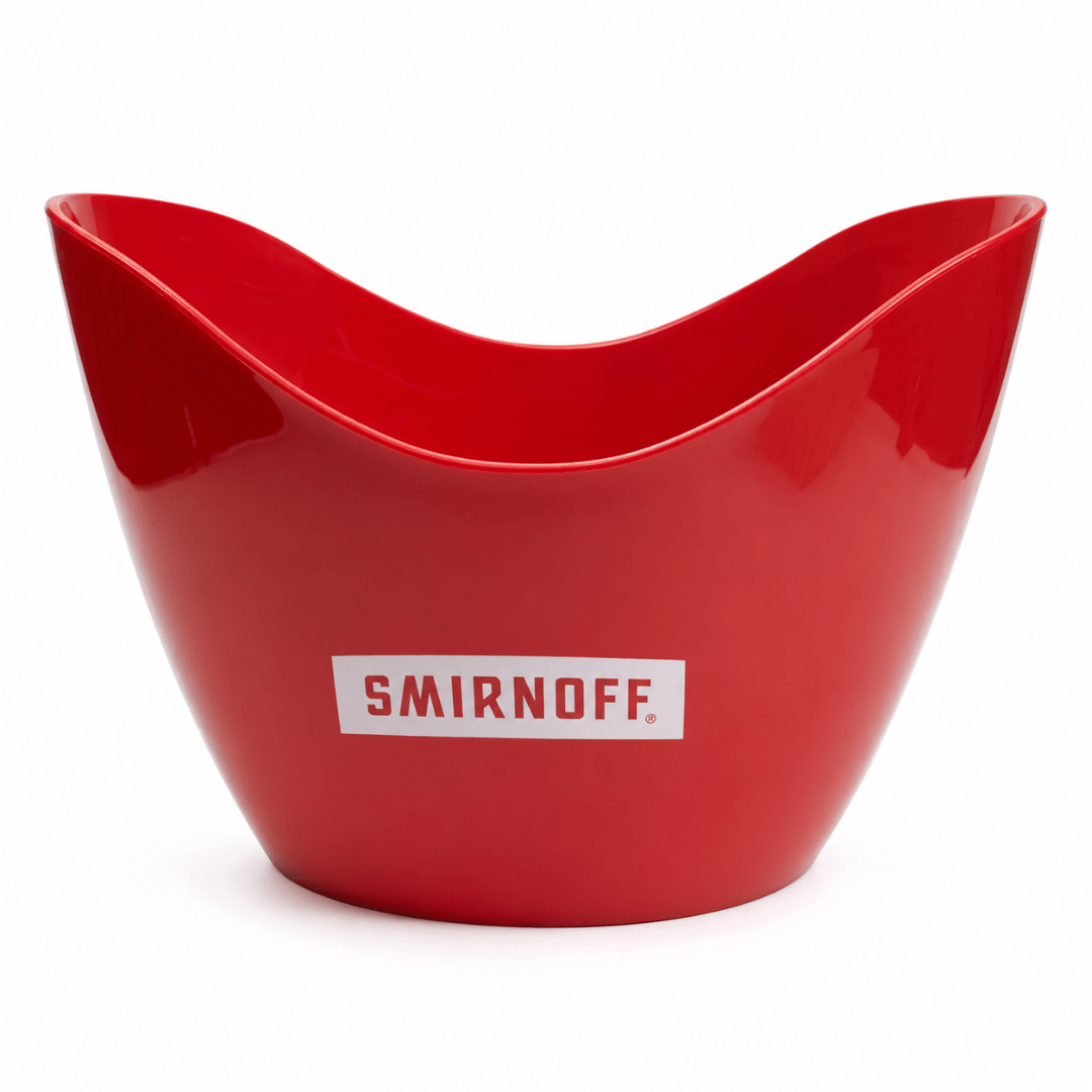 Smirnoff Flaschenkühler Rot - FestivalStuff