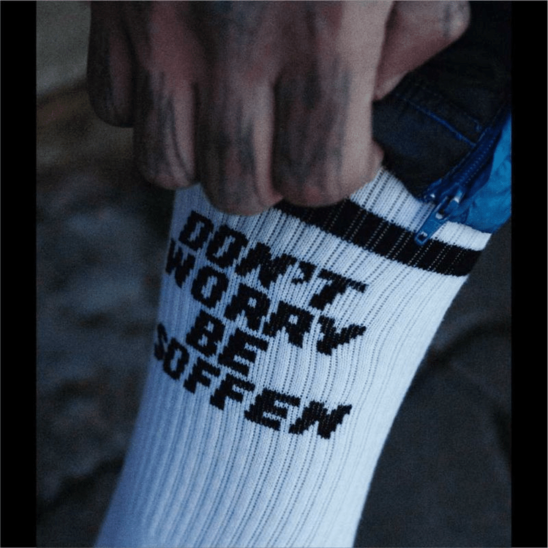 Socken DON`T WORRY BE SOFFEN - FestivalStuff