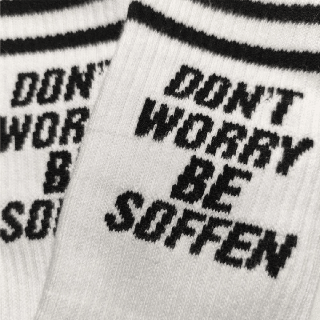 Socken DON`T WORRY BE SOFFEN - FestivalStuff