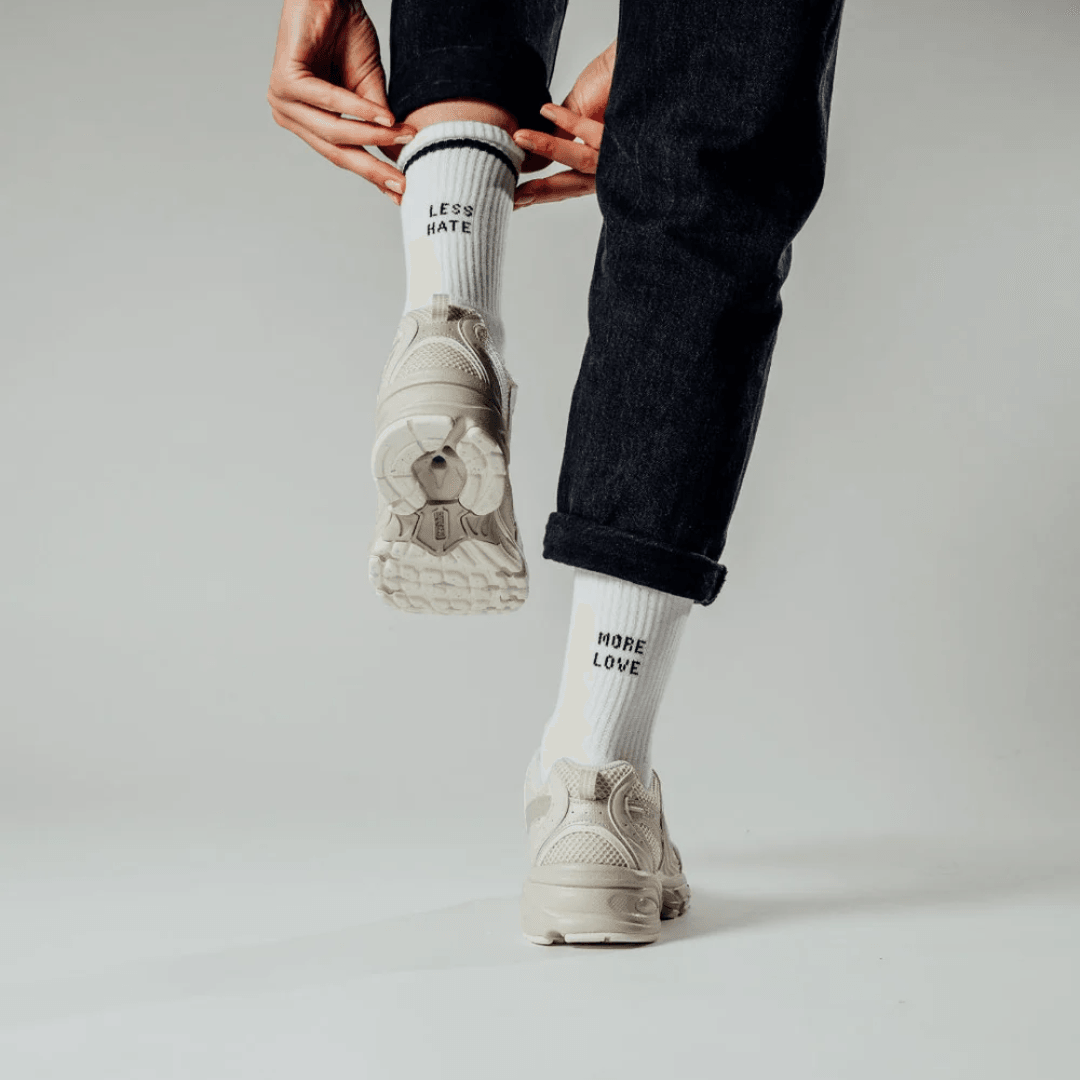 Socken NBDC MORE LOVE - LESS HATE - FestivalStuff