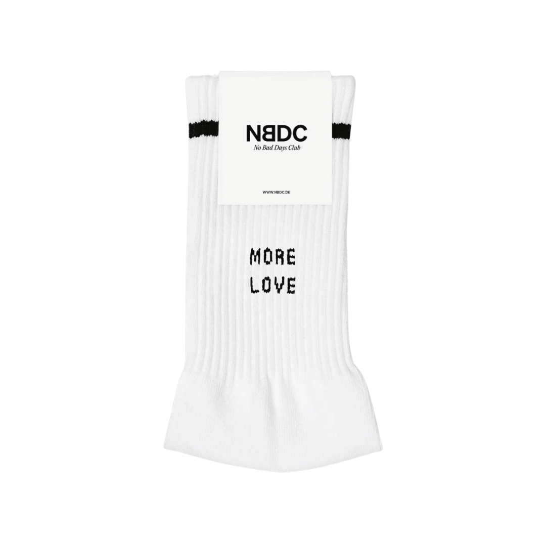 Socken NBDC MORE LOVE - LESS HATE - FestivalStuff