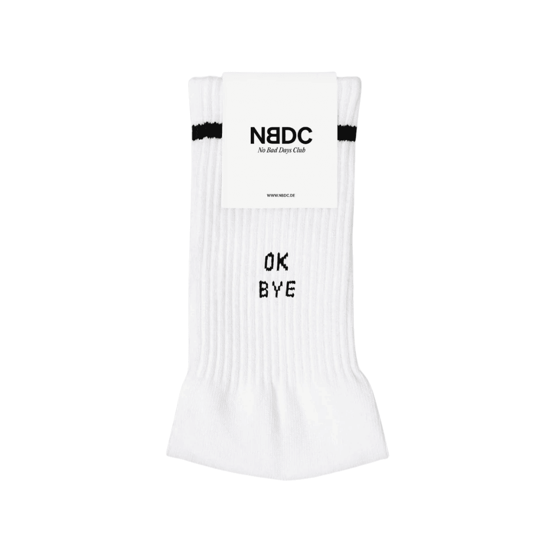 Socken NBDC OK BYE - FestivalStuff