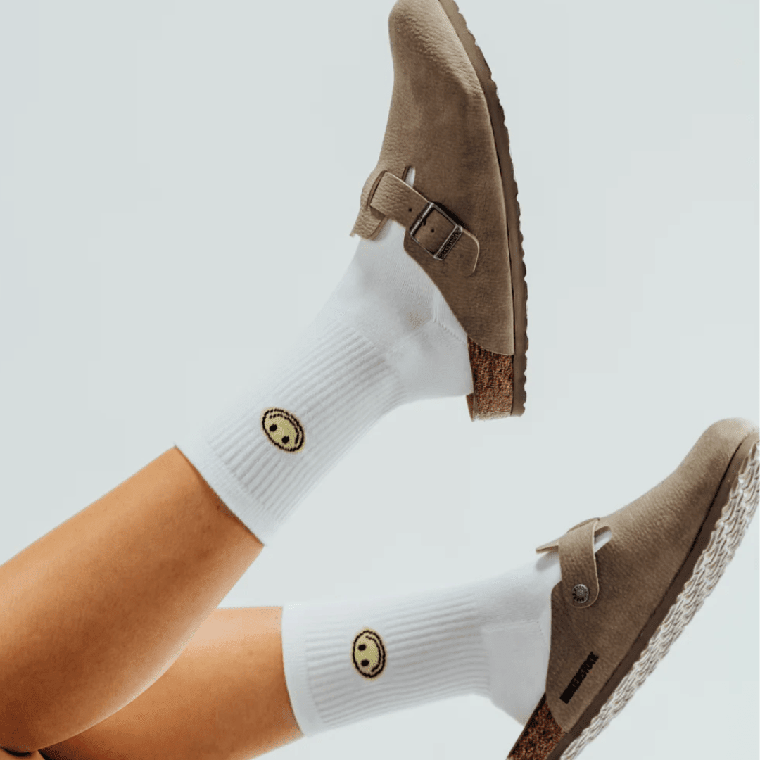 Socken NBDC SMILEY GELB - FestivalStuff
