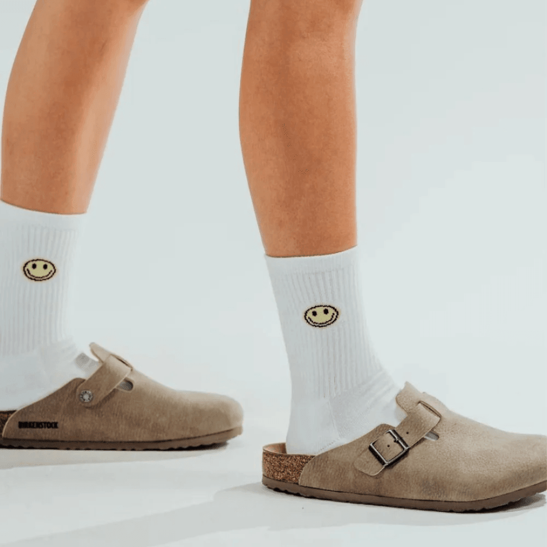 Socken NBDC SMILEY GELB - FestivalStuff