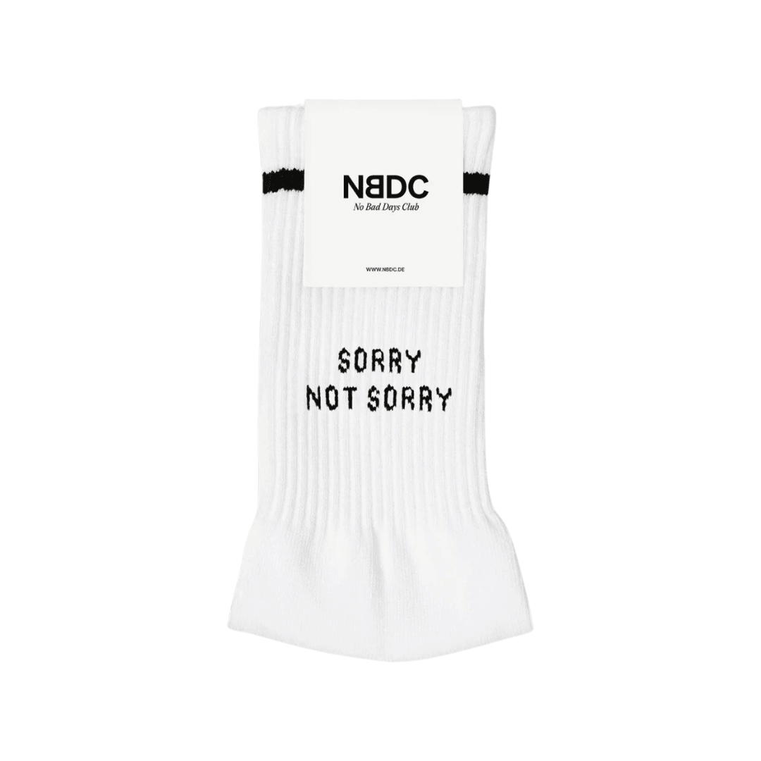 Socken NBDC SORRY NOT SORRY - FestivalStuff