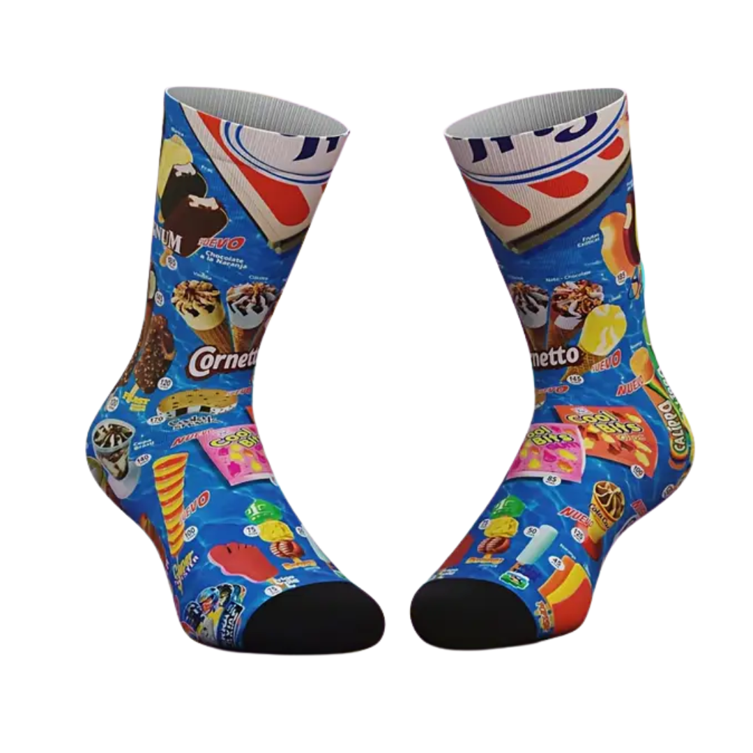 Socken Retro Hot Ice - FestivalStuff