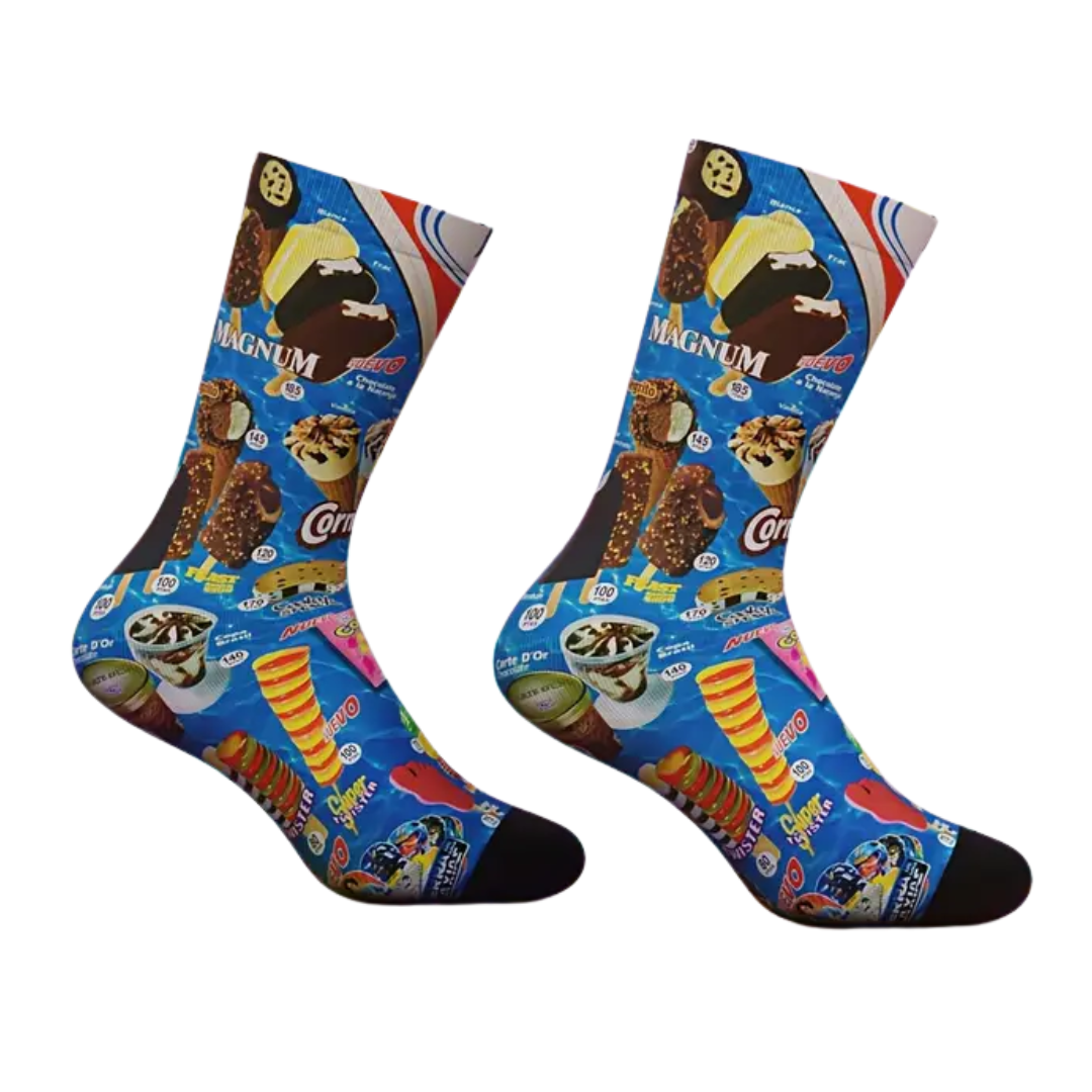 Socken Retro Hot Ice - FestivalStuff